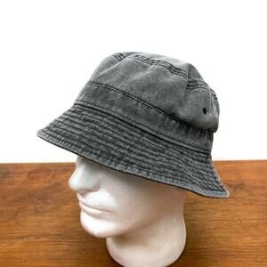 Urban Outfitters Vented Charcoal Gray Unisex Bucket‎ Hat Inner Band Size 22.5”